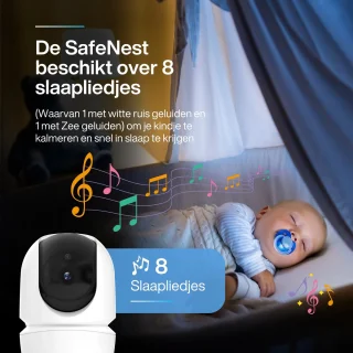 Avalect SafeNest 5 inch Babyfoon met Camera