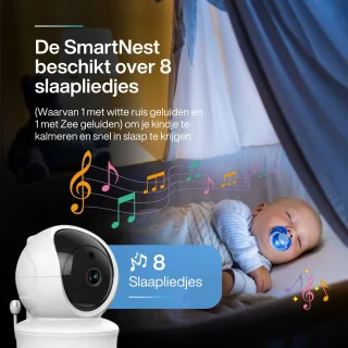 Avalect SmartNest Babyfoon 3,2 inch met camera