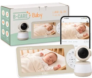 B-Care Luna Glow babyfoon met camera en app
