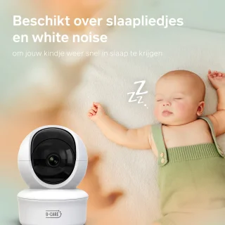 B-Care Moon Wifi Babyfoon Met 2 Camera's 5 Inch HD