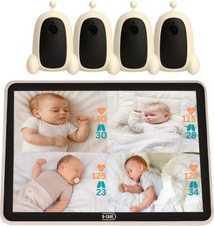 B-Care Nova Sense Touch: slimme babymonitor met contactloze vitale signalen
