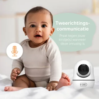 B-Care Sparkle Ultimate HD Babyfoon 7 inch Camera