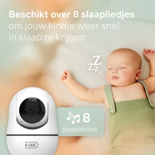 B-Care Sparkle Ultimate HD Babyfoon 7 inch Camera