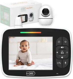 B-care Starlight Mini Babyfoon Met Camera 3.5 Inch LCD