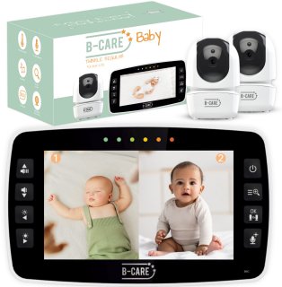 B-Care Twinkle Regular Babyfoon 2 Camera's 4.3" LCD