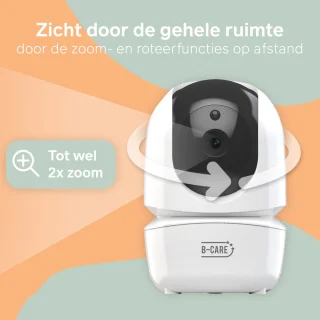 B-Care Twinkle Regular Babyfoon 2 Camera's 4.3" LCD