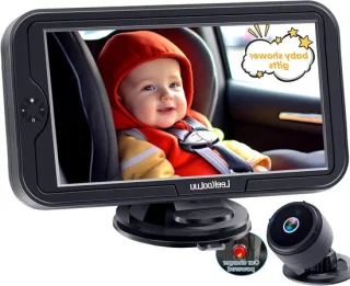 Baby auto camera monitor zwart