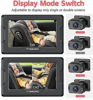 Baby Auto Monitor 4,3"