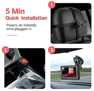 Baby Auto Monitor 4,3"