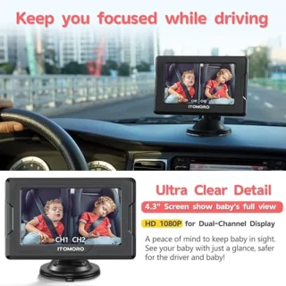 Baby Auto Monitor 4,3"