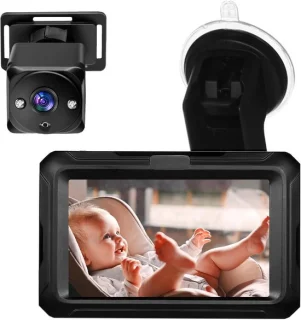 Baby autocamera - baby monitor - zwart