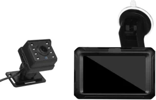 Baby autocamera baby monitor zwart