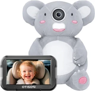 Baby Autocamera Babyfoon Zwart
