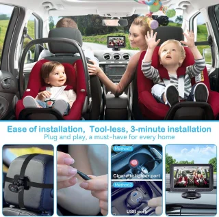Baby autocamera monitor