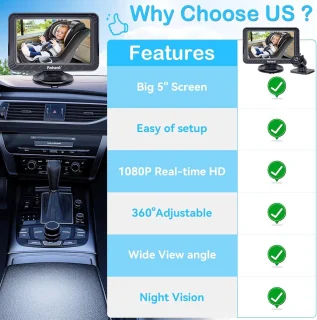 Baby autocamera monitor