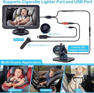 Baby autocamera monitor