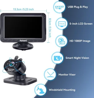 Baby autocamera monitor