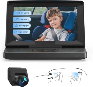 Baby autocamera voor achterbank