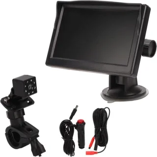 Baby autostoelcamera 5 inch Zwart