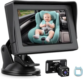 Baby camera automonitor zwart