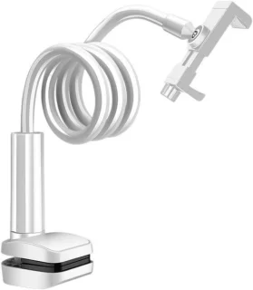 Baby Camera Houder - Monitor Steun - Baby in Zicht - Boorvrije Montage - Verstelbare Lengte - Zwart