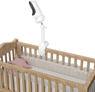 Baby camera muurbeugel wit