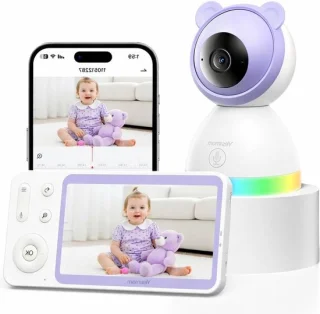 Baby camera paars
