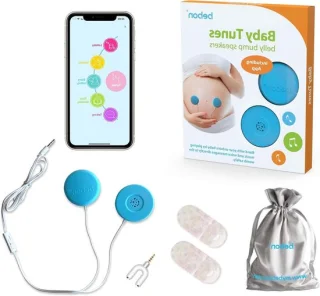 Baby geluidsbox blauw