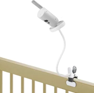 Baby in zicht babyfoon houder