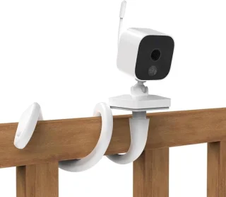 Baby in Zicht babyfoonhouder - camera standaard - wit