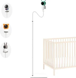 Baby in Zicht babyfoonhouder vloerstandaard zwart