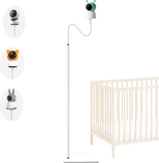 Baby in Zicht babyfoonhouder vloerstandaard zwart