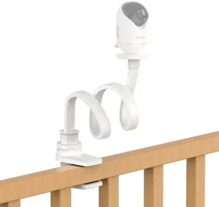 Baby monitor bed guard holder met flexibele klem
