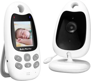 Baby Monitor Camera 2.4 GHz with Night Vision and Temperature