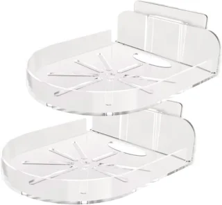 Baby monitor plank - camera plank 12 x 9,5 cm wit