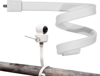Baby monitor stand - camera mount shelf - 52 cm - wit