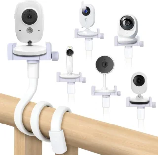 Baby monitorhouder - flexibele houder voor babycamera en telefoon, compatibel met Philips Avent, Momcozy, Iegeek, Boifun, Ghb en Hellobaby