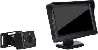 Babyautocamera met monitor
