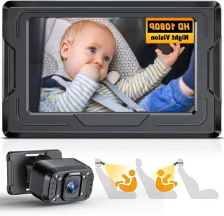 Babyautocamera zwart