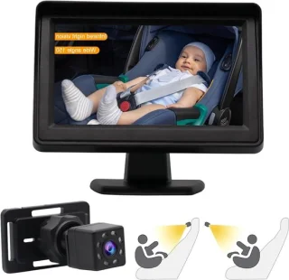 Babycamera auto zwart