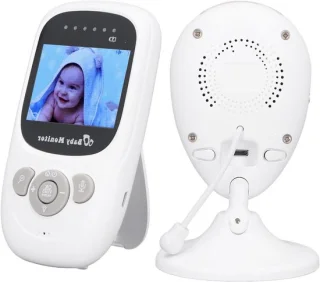 Babycamera babyfoon - 2.4 inch scherm - wit