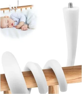 Babycamera houder 43 cm wit