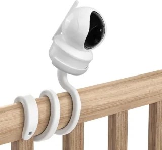 Babycamera houder flexibele beugel 42 cm wit