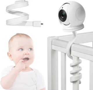 Babycamera houder wit