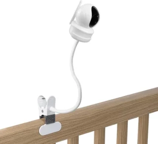 Babycamera klembeugel wit