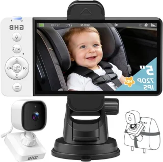 Babycamera monitor - ouderunit - zwart