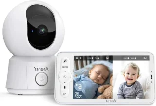 BabyCare Videobabyfoon 5 inch Wit