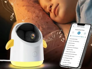 Babyfoon 2-camera 2K/3MP 5-inch monitor