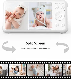 Babyfoon 2-camera monitor