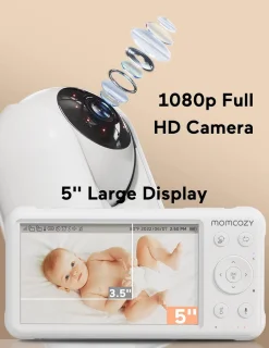 Babyfoon 2-camera monitor